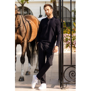 Polo Harcour Ange Marine Marineblauw