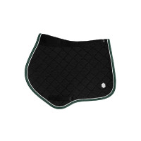 Zadeldoek Mesh fluweel 3D ProConfort Dynamix Zwart / junglegroen
