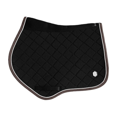 Zadeldoek Mesh fluweel 3D ProConfort Dynamix Zwart / bruin Zadeldoek Mesh fluweel 3D ProConfort Dynamix Zwart / bruin