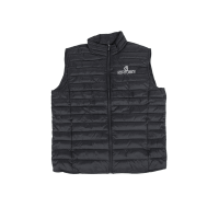 Mouwloze lichte bodywarmer Kentucky Zwart Mouwloze lichte bodywarmer Kentucky Zwart