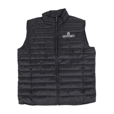 Mouwloze lichte bodywarmer Kentucky Zwart