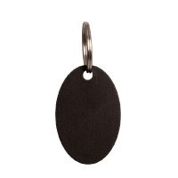 Graveerbare Ovale Medaille Grooming Deluxe van Kentucky Zwart