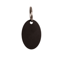 Graveerbare Ovale Medaille Grooming Deluxe van Kentucky Zwart