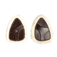 Beschermpad van kunstschapenvacht voor 5-punts jachtcollier Dy'on Bruin Beschermpad van kunstschapenvacht voor 5-punts jachtcollier Dy'on Bruin