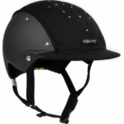 Helm Casco Apart Iconisch Briljant zwart kristallen medium