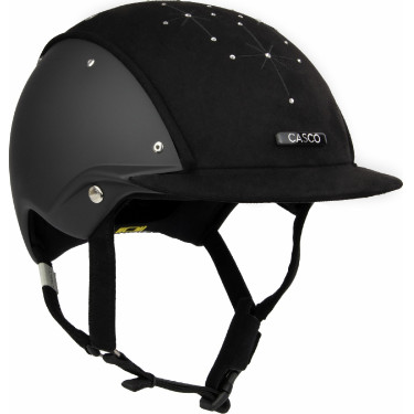 Helm Casco Apart Iconisch Briljant zwart kristallen medium