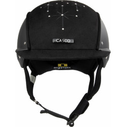 Helm Casco Apart Iconisch Briljant zwart kristallen medium