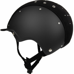 Helm Casco Apart Iconisch Briljant zwart kristallen medium