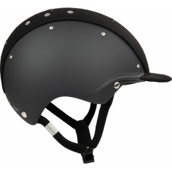 Helm Casco Apart Iconisch Briljant zwart kristallen medium