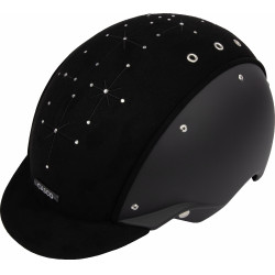 Helm Casco Apart Iconisch Briljant zwart kristallen medium
