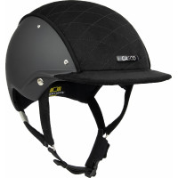 Helm Casco Apart Iconic Embellis zwart gewatteerd in het midden