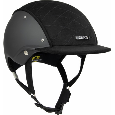Helm Casco Apart Iconic Embellis zwart gewatteerd in het midden