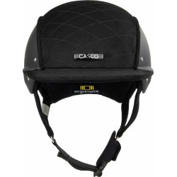 Helm Casco Apart Iconic Embellis zwart gewatteerd in het midden