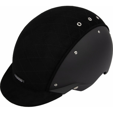 Helm Casco Apart Iconic Embellis zwart gewatteerd in het midden