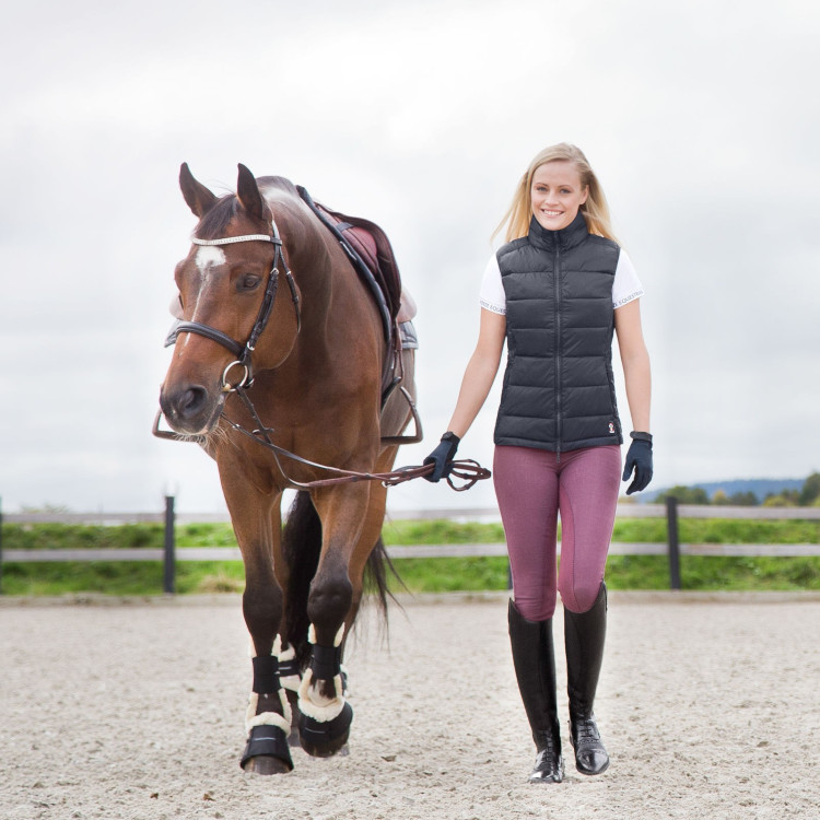 Mouwloze lichte bodywarmer Horze Amber dames Mouwloze lichte bodywarmer Horze Amber dames