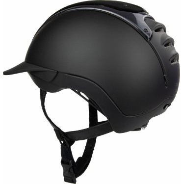 Helm Casco Duell One Iconic Premiere zwart velours Helm Casco Duell One Iconic Premiere zwart velours