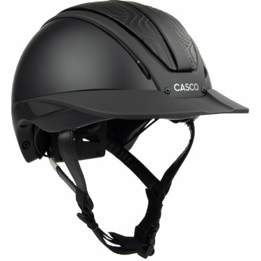 Helm Casco Duell One Iconic Finesse Zwart met gewatteerd midden