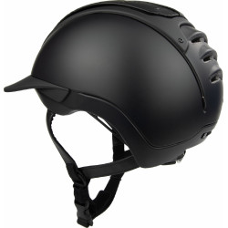 Helm Casco Duell One Iconic Finesse Zwart met gewatteerd midden