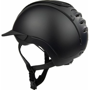 Helm Casco Duell One Iconic Finesse Zwart met gewatteerd midden