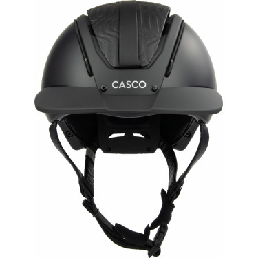 Helm Casco Duell One Iconic Finesse Zwart met gewatteerd midden