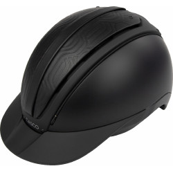 Helm Casco Duell One Iconic Finesse Zwart met gewatteerd midden