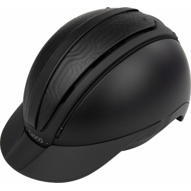 Helm Casco Duell One Iconic Finesse Zwart met gewatteerd midden