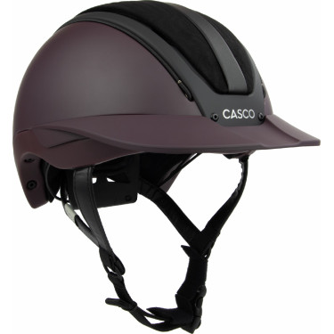 Helm Casco Duell One Iconic Finesse gewatteerde rode wijn middenpad Bordeaux Helm Casco Duell One Iconic Finesse gewatteerde rode wijn middenpad Bordeaux