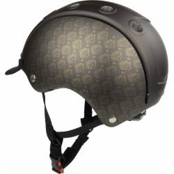 Casque Casco Choice Iconic Starlit kastanjebruin