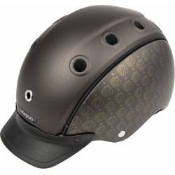 Casque Casco Choice Iconic Starlit kastanjebruin