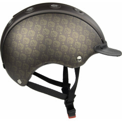 Casque Casco Choice Iconic Starlit kastanjebruin