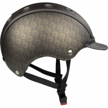 Casque Casco Choice Iconic Starlit kastanjebruin