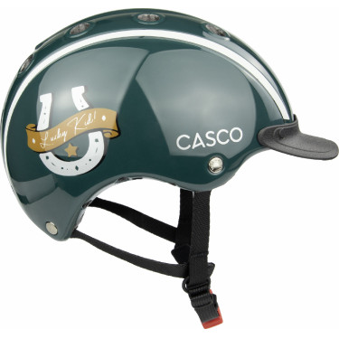 Casque Casco Nori Iconic Lucky smaragd