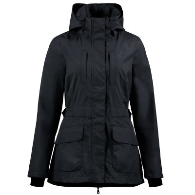 Veste technique protectrice Horze Jadine femme Bleu marine