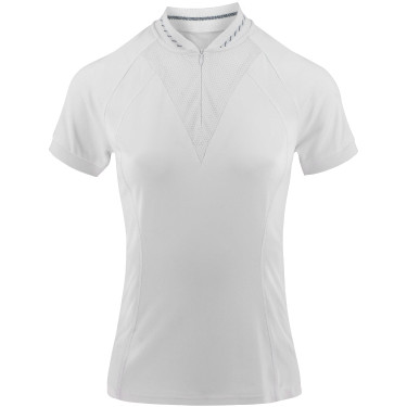 Polo Equithème Elodia Wit Polo Equithème Elodia Wit