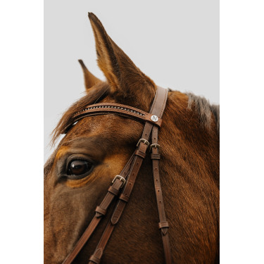 Bridon Norton Club Strass V Havana Bruin