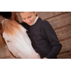 Sweater Pénélope Clotilde Zwart