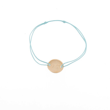 Armband Pénélope Zoé Turkoois Blauw