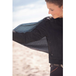 Stola Alix Pénélope Zwart / eendblauw