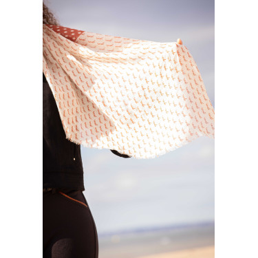 Stola Alix Pénélope Ecru / roestkleurig Wit Stola Alix Pénélope Ecru / roestkleurig Wit