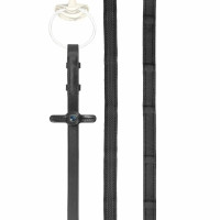 Teugels NT Extra Grip Stübben met rubberen binnenkant Hunter Zwart zilver