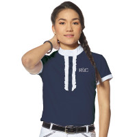 Polo Vlaggen & Cup Cacimba korte mouwen Marine / wit