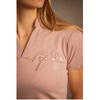 Polo Pénélope Josie Beige / roze Polo Pénélope Josie Beige / roze