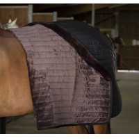 Staldeken Equithème Teddy gevoerd met synthetische schapenvacht Marineblauw Staldeken Equithème Teddy gevoerd met synthetische schapenvacht Marineblauw