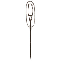 Elastische martingaal met ringen Norton Pro Havana Bruin Elastische martingaal met ringen Norton Pro Havana Bruin