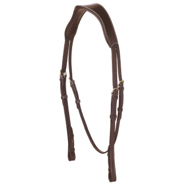 Brede anatomische kopstuk Eric Thomas Pro Havana Bruin Brede anatomische kopstuk Eric Thomas Pro Havana Bruin