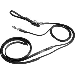 Duitse teugels leer/touw Eric Thomas Pro Duitse teugels leer/touw Eric Thomas Pro