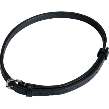 Riem 9 mm voor gecombineerde neusriem Eric Thomas Pro Zwart Riem 9 mm voor gecombineerde neusriem Eric Thomas Pro Zwart