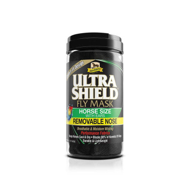 Vliegenmasker met oren en neusbeschermer Absorbine Ultrashield