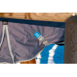 Equithème Tyrex 1200D gerecycleerde deken Taupe Bruin Equithème Tyrex 1200D gerecycleerde deken Taupe Bruin