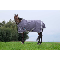 Equithème Tyrex 1200D gerecycleerde deken Taupe Bruin Equithème Tyrex 1200D gerecycleerde deken Taupe Bruin